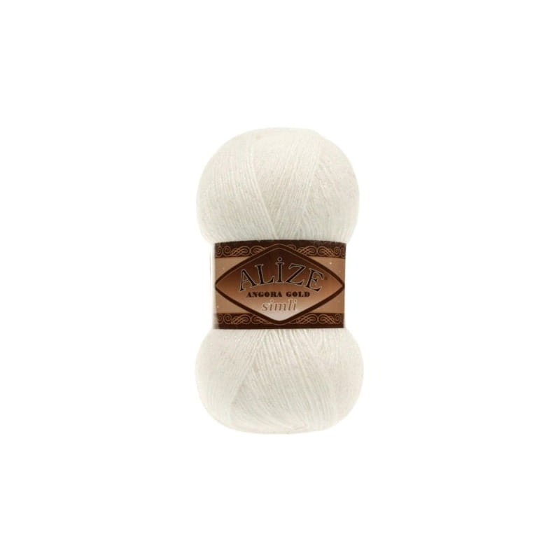 Alize Angora Gold Simli 450 perłowy