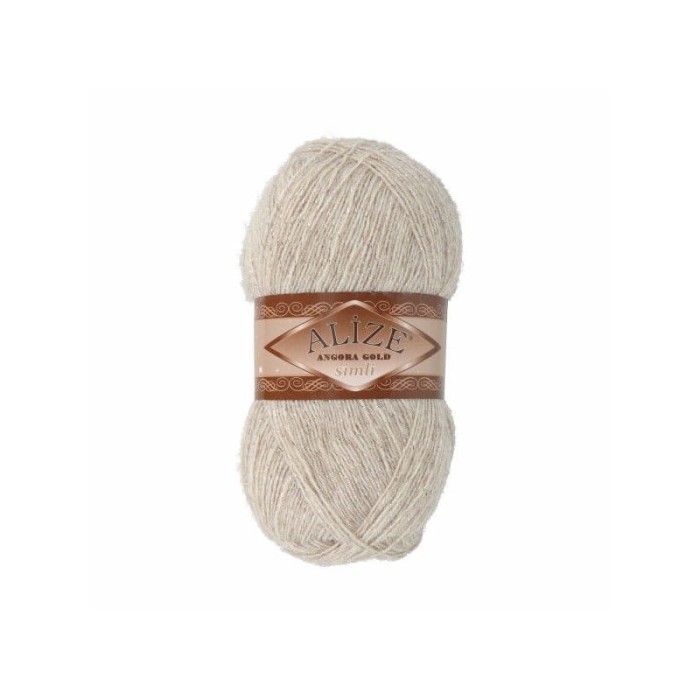 Alize Angora Gold Simli 152 beżowy
