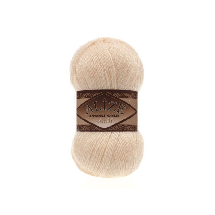 Alize Angora Gold Simli 681 brzoskwiniowy