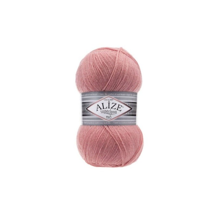 Alize Superlana TIG Crochet 144 rózowy