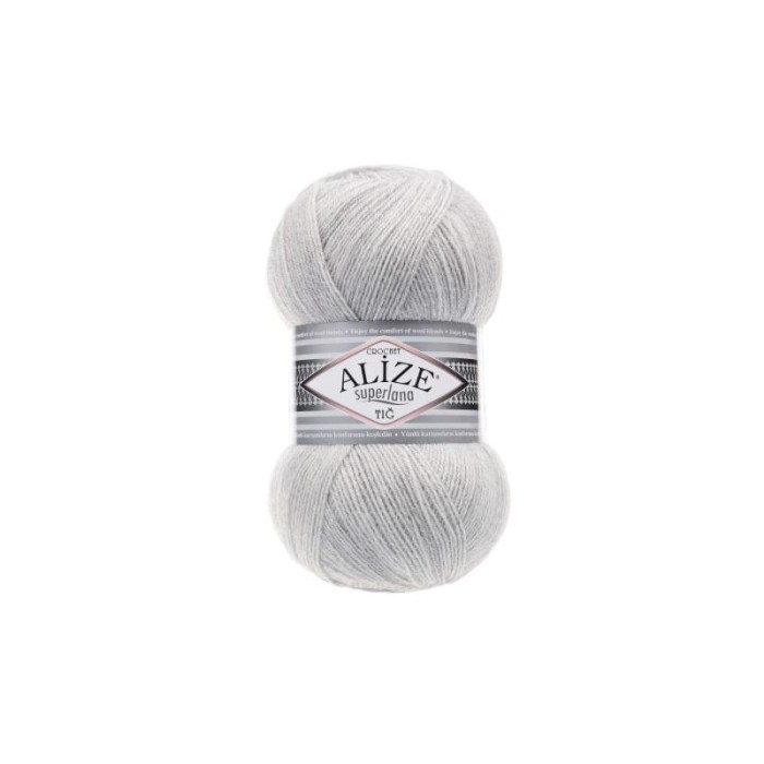Alize Superlana TIG Crochet 208 popiel