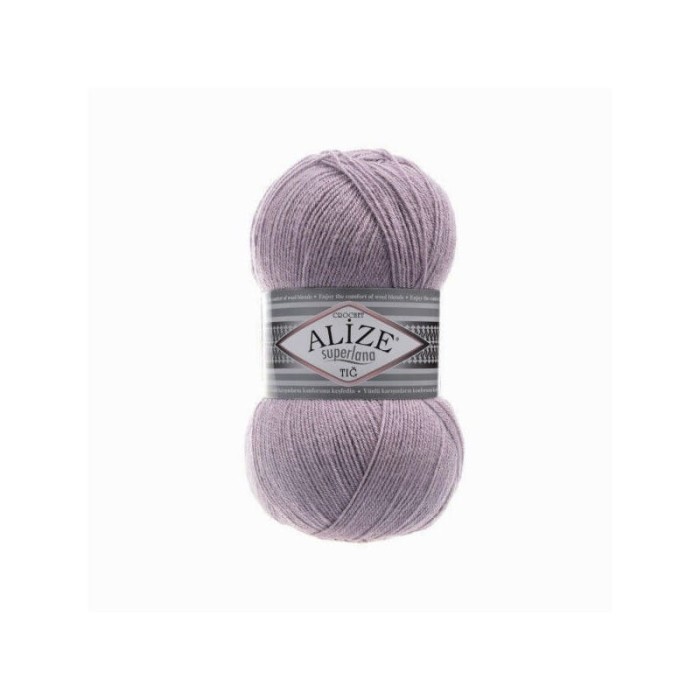 Alize Superlana TIG Crochet 505 jasny fiolet