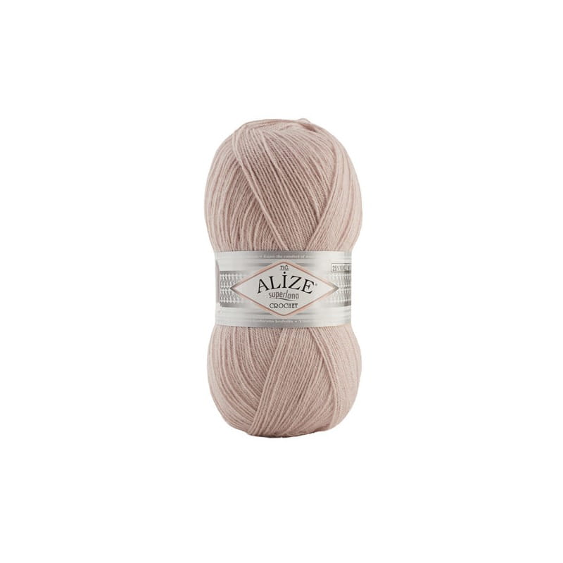 Alize Superlana TIG Crochet 574 brudy róż