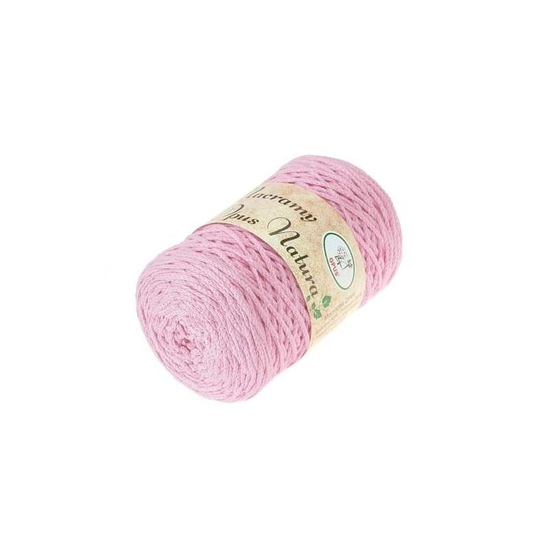 Macrama 2mm 151 różowy