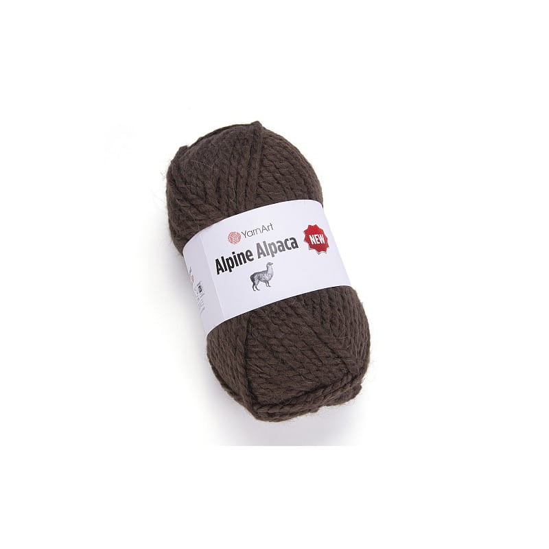 YarnArt Alpine Alpaca New 1431 ciemny brąz