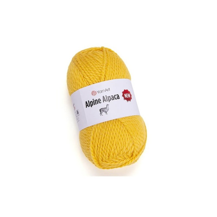 YarnArt Alpine Alpaca New 1448 żółty