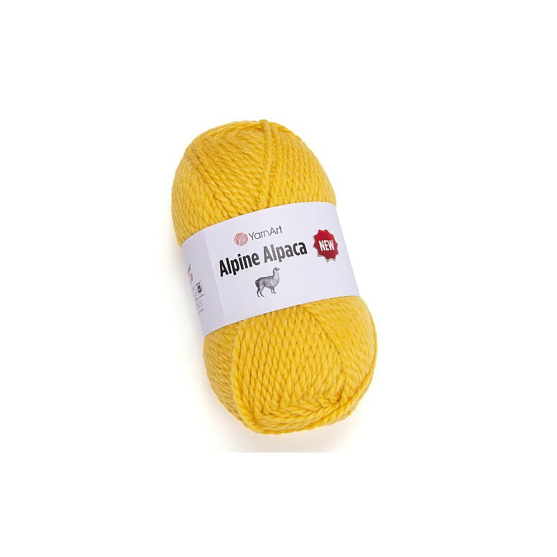 YarnArt Alpine Alpaca New 1448 żółty