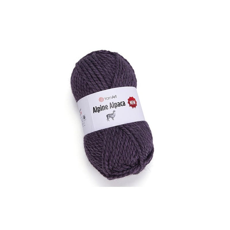 YarnArt Alpine Alpaca New 1451 ciemny fiolet