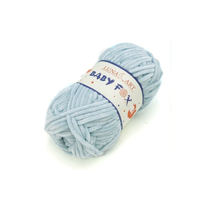 Baby Fox Luna Art 100-48 szaro błękitny
