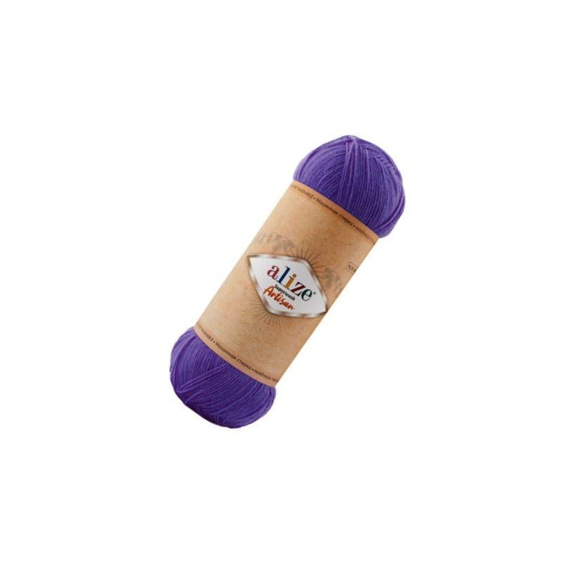 Alize Artisan 44 fioletowy