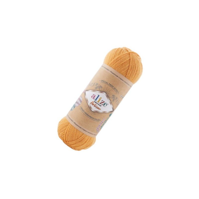 Alize Artisan 281 żółty
