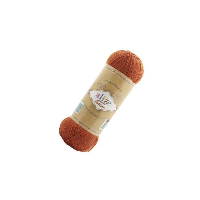 Alize Artisan 433 rdzawy