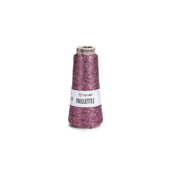 YarnArt Paillettes 8004 różowy