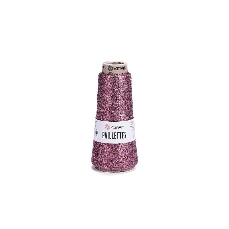 YarnArt Paillettes 8004 różowy