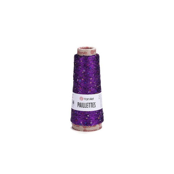 YarnArt Paillettes 8009 fioletowy