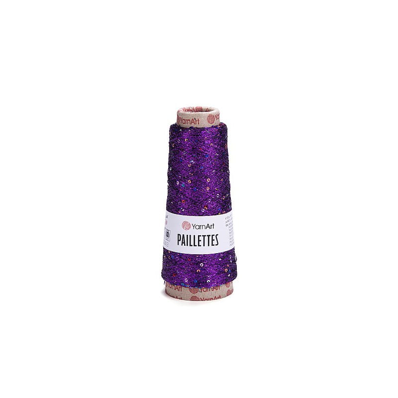 YarnArt Paillettes 8009 fioletowy