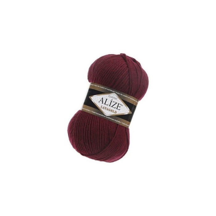 Alize Lanagold 57 bordowy