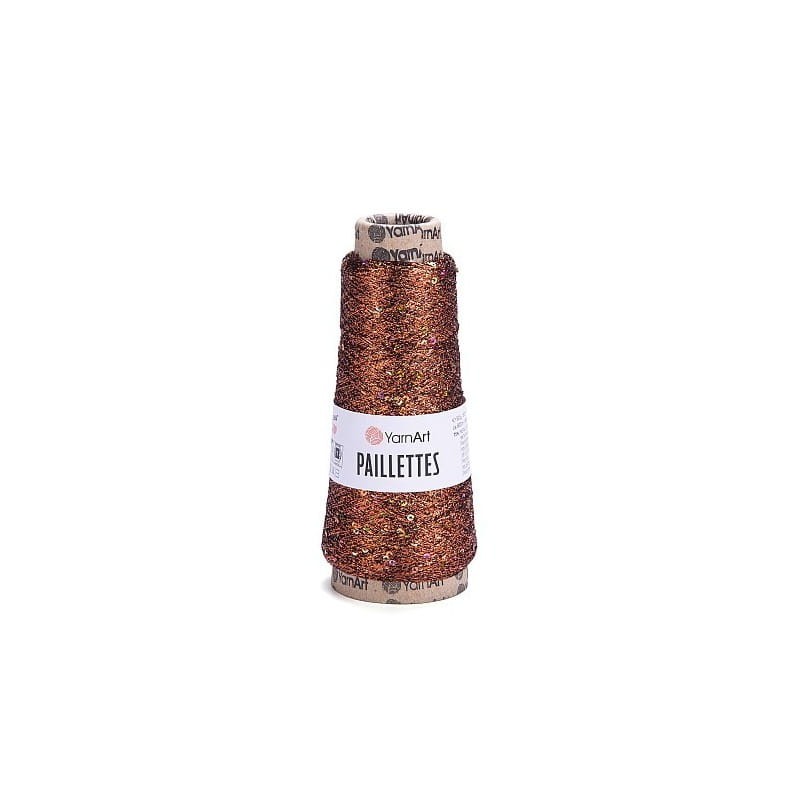 YarnArt Paillettes 8005 miedziany