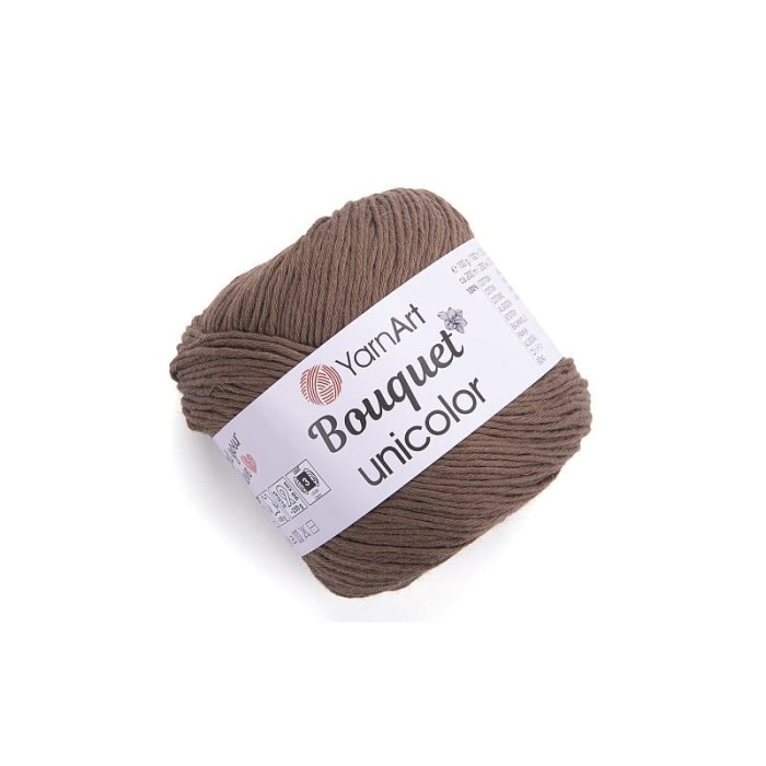 YarnArt Bouquet Unicolor 3207 brązowy
