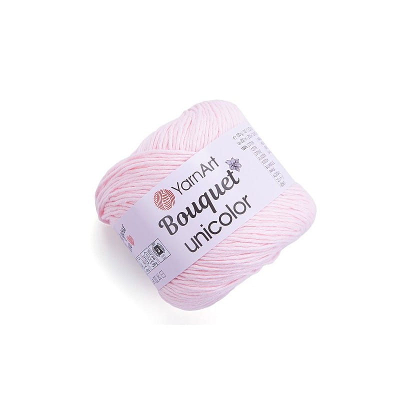 YarnArt Bouquet Unicolor 3210 blady róż