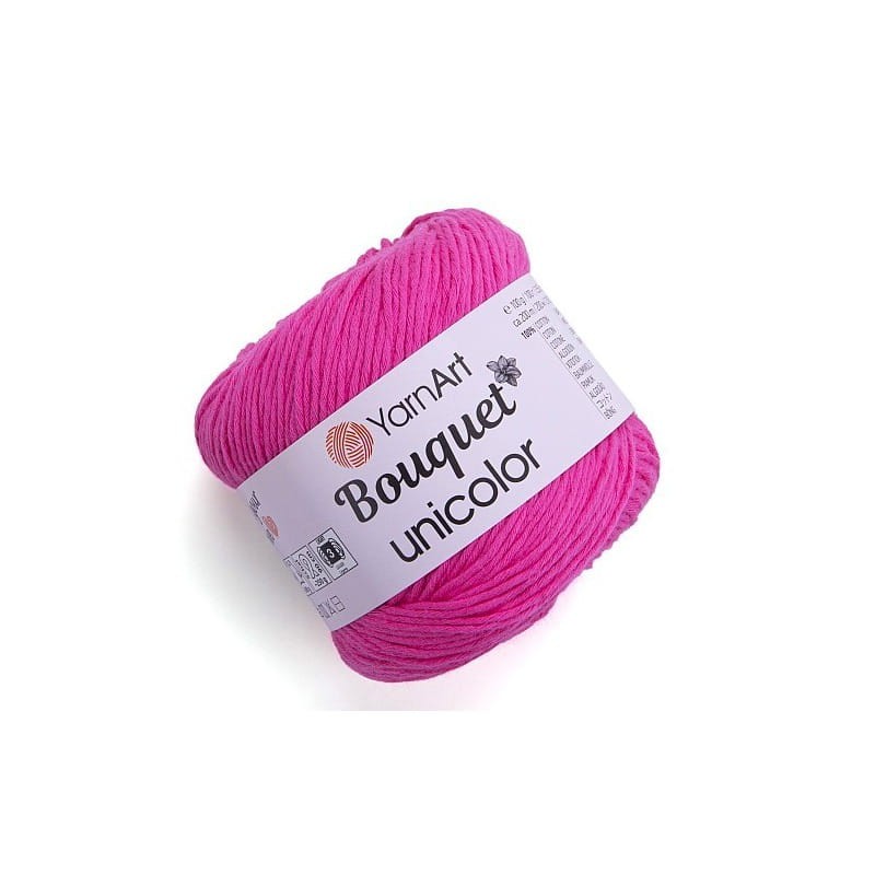 YarnArt Bouquet Unicolor 3216 różowy