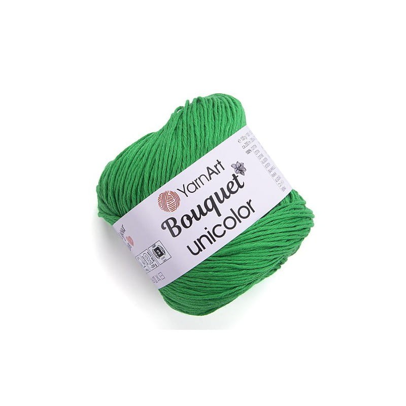 YarnArt Bouquet Unicolor 3220 zielony