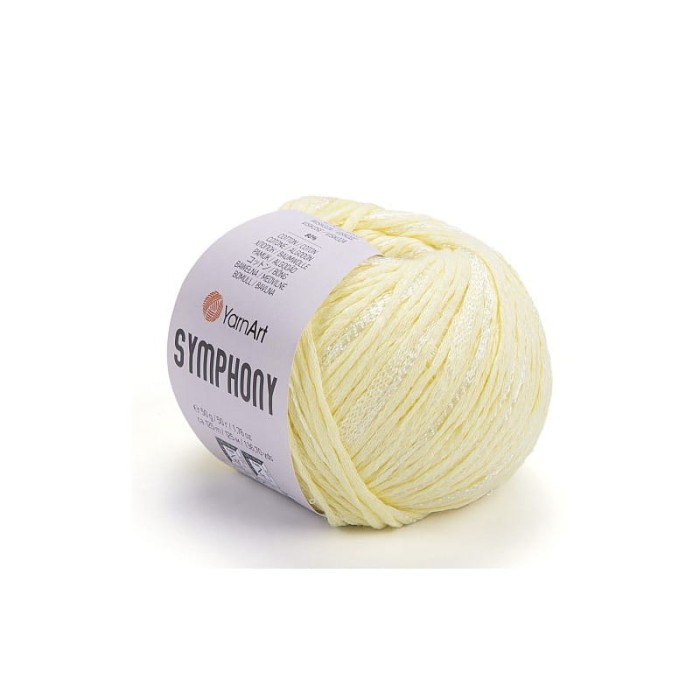 YarnArt Symphony 2102 blady żółty