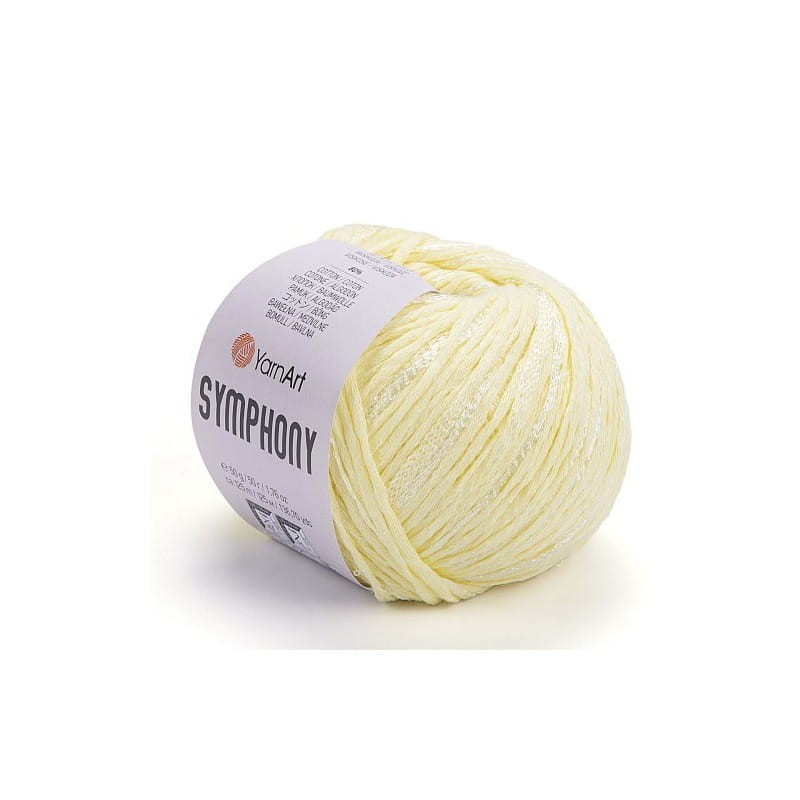YarnArt Symphony 2102 blady żółty