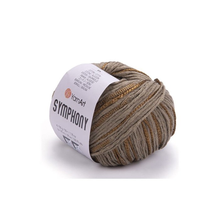 YarnArt Symphony 2107 ciemny beż