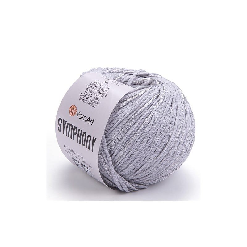 YarnArt Symphony 2119 popielaty