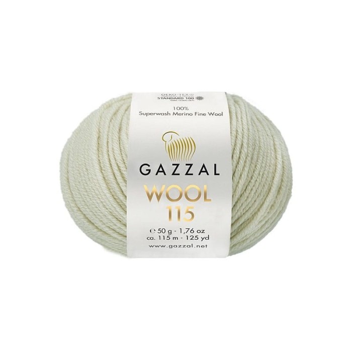 Gazzal Wool 115 beżowy 3302