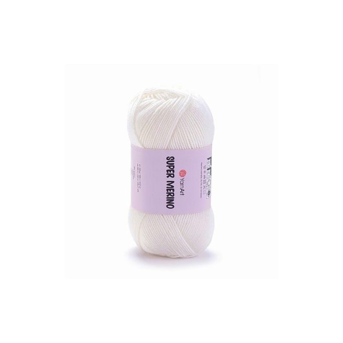 YarnArt Super Merino 208 śmietankowy