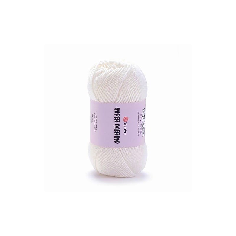 YarnArt Super Merino 208 śmietankowy