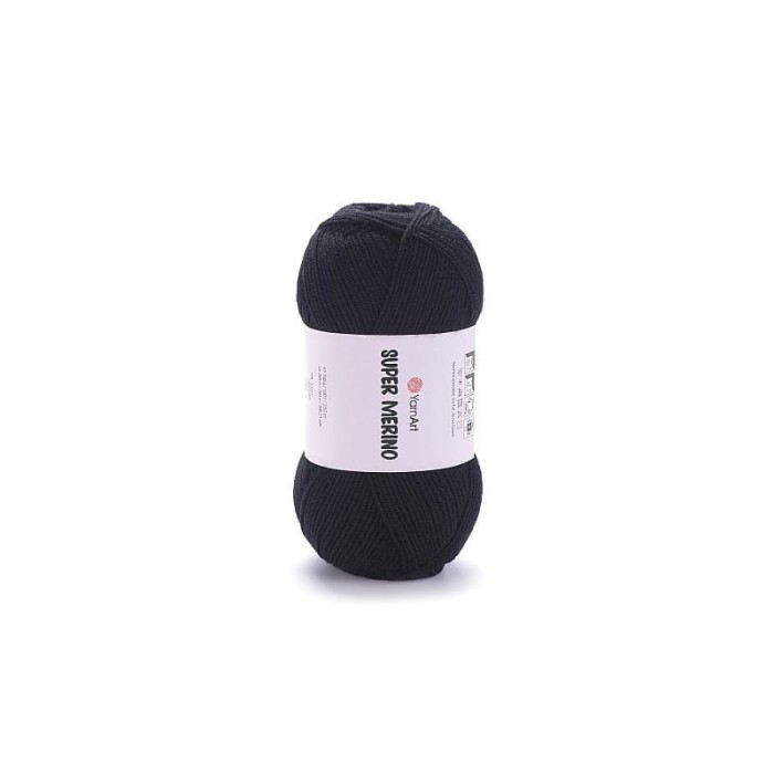 YarnArt Super Merino 217 czarny