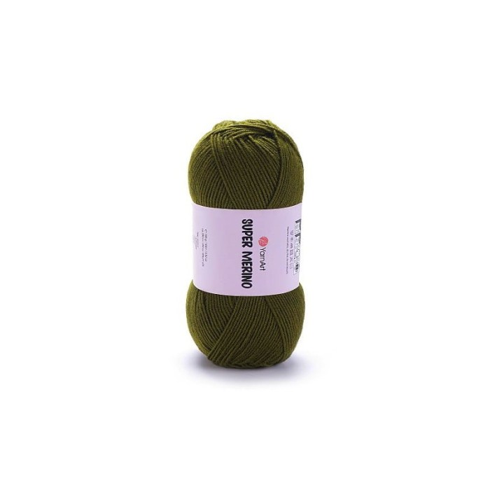 YarnArt Super Merino 263 zgniła zieleń