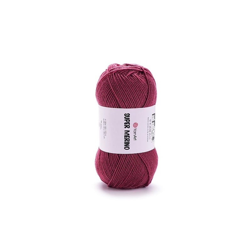 YarnArt Super Merino 570 malinowy