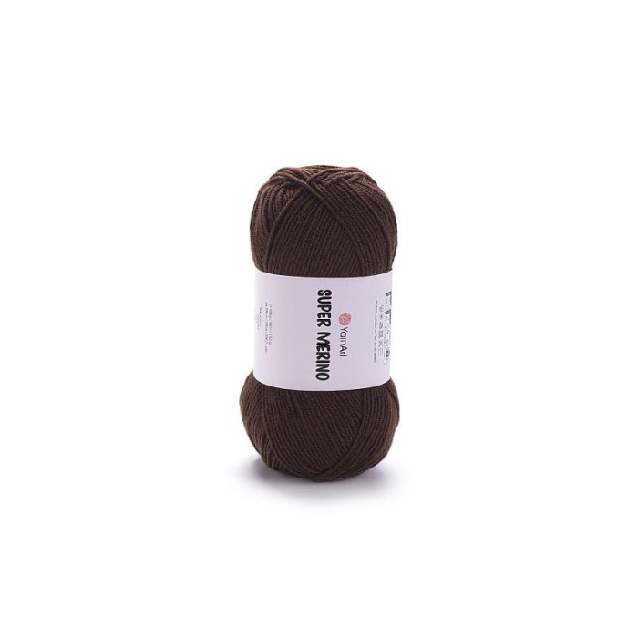 YarnArt Super Merino 1182 brązowy