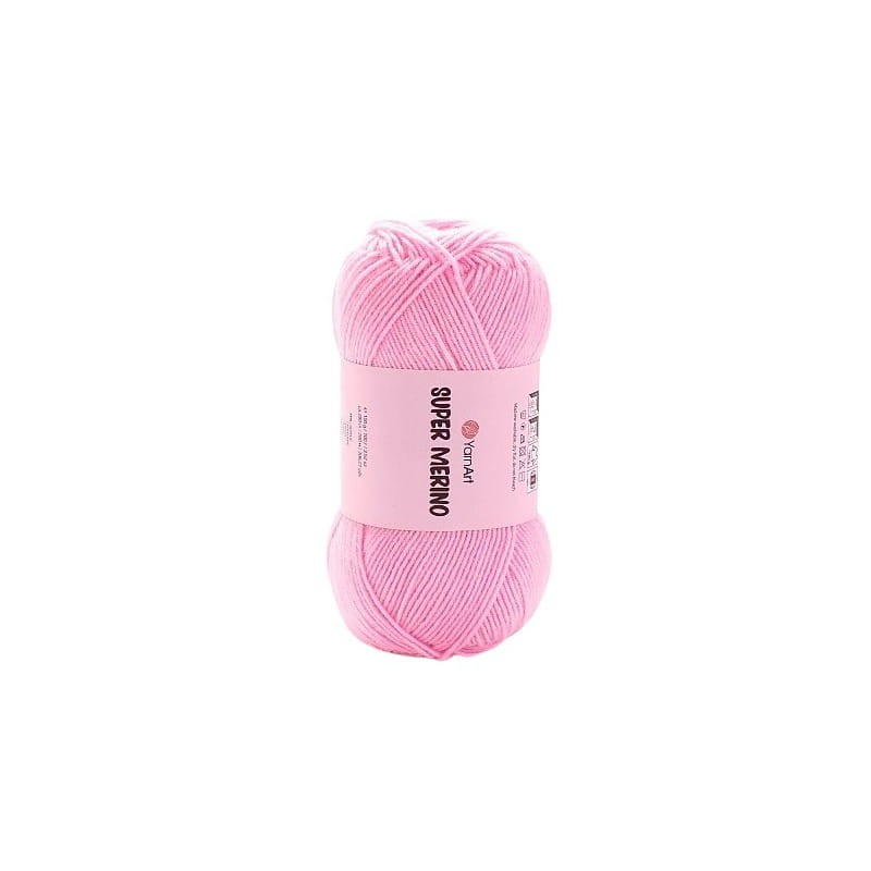 YarnArt Super Merino 6509 jasny róż