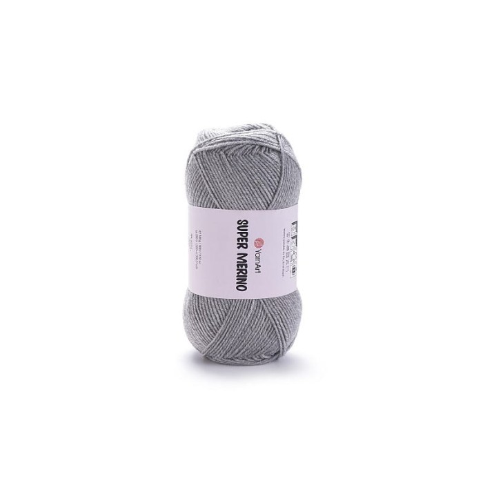 YarnArt Super Merino 195 szary
