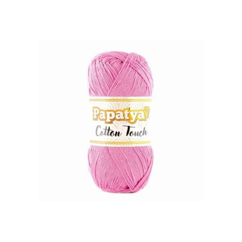 Papatya Cotton Touch 250 lila róż (50g)