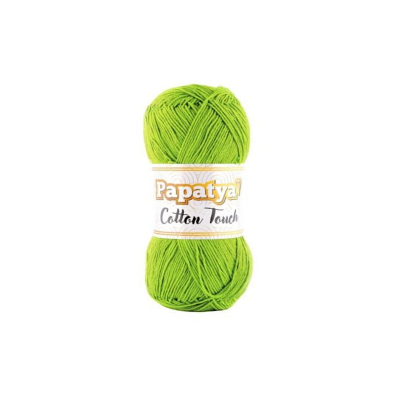 Papatya Cotton Touch 750 soczysta zieleń (100g)