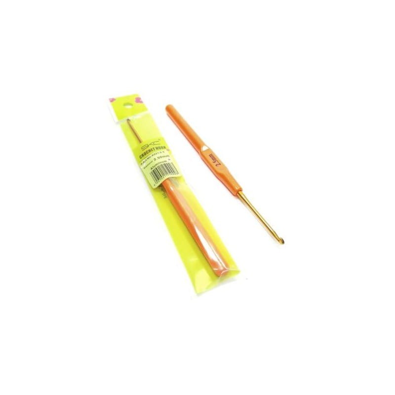 Szydełko aluminiowe z plastikową rączką SKC 2,5mm