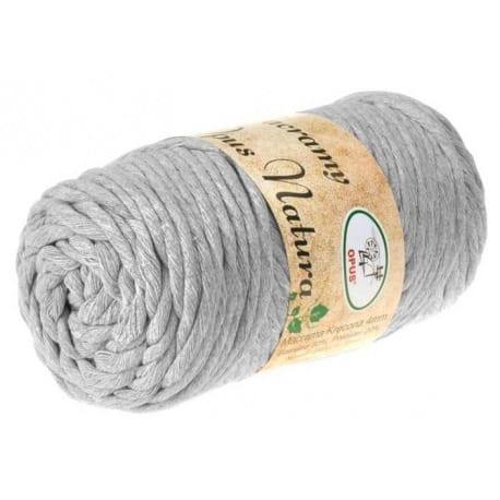 Macrama Kręcona 4mm Opus 103 jasny popiel