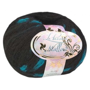 La Passion Mallow 122/131 czarny z turkusowym