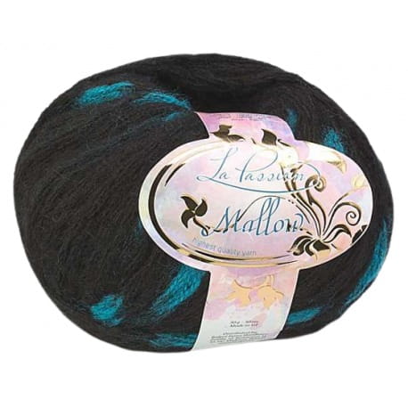 La Passion Mallow 122/131 czarny z turkusowym