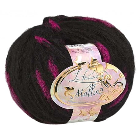 La Passion Mallow 122/703 czarny z fuksją