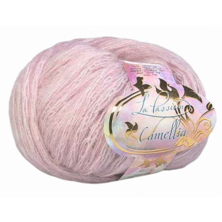 La Passion Camellia 20 pudrowy róż