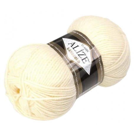 Alize Lanagold 01 kremowy