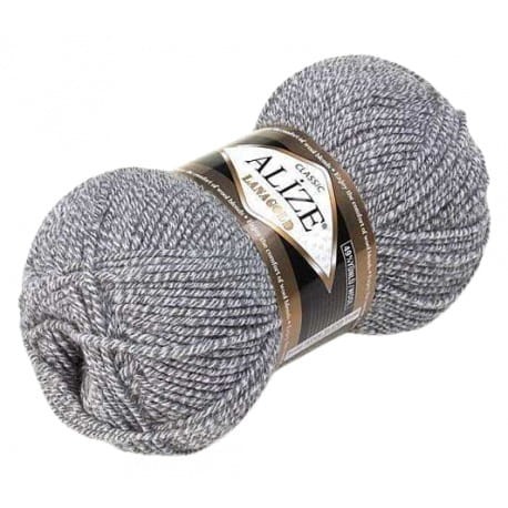 Alize Lanagold 651 jasno szary melanż