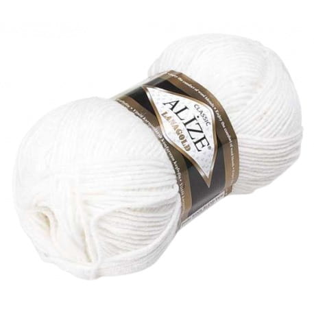 Alize Lanagold 55 biały